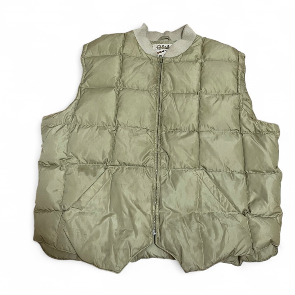 Cabela's Tan Puffer Vest